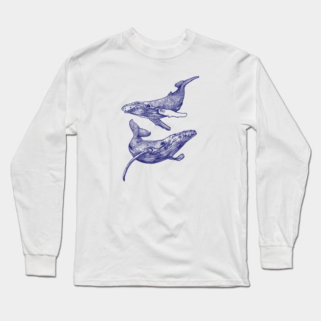 "Wallace & Wanda" Long Sleeve T-Shirt by Collywobbles Originals